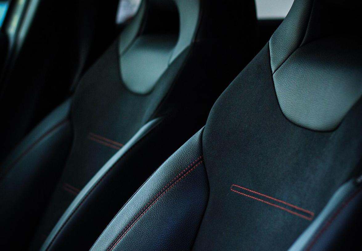 Intérieur d’une voiture de sport